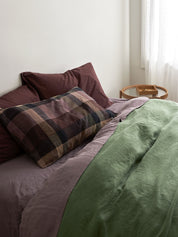 Citta Lupin Linen Flat Sheet | Lupin
