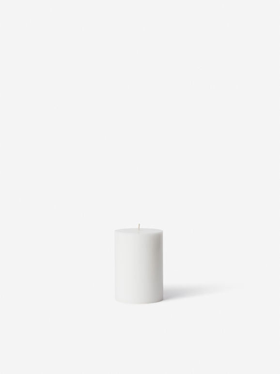 Citta Pillar Candle White L