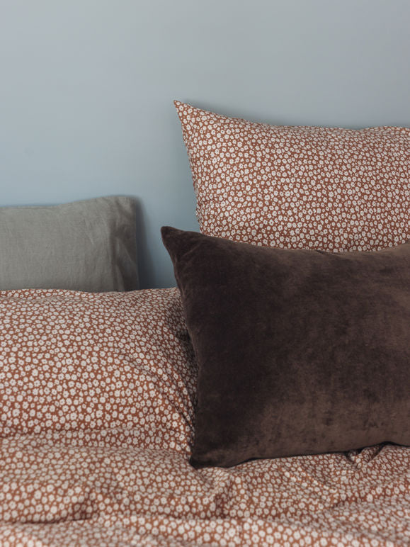 Citta Euro Pillowcase Forget Me Not | Toffee & Nougat