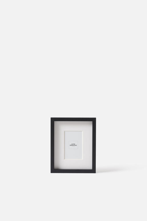 Citta Edge Frame | Black 4x6"