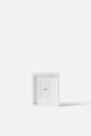 Citta Edge Frame | White 4x6"