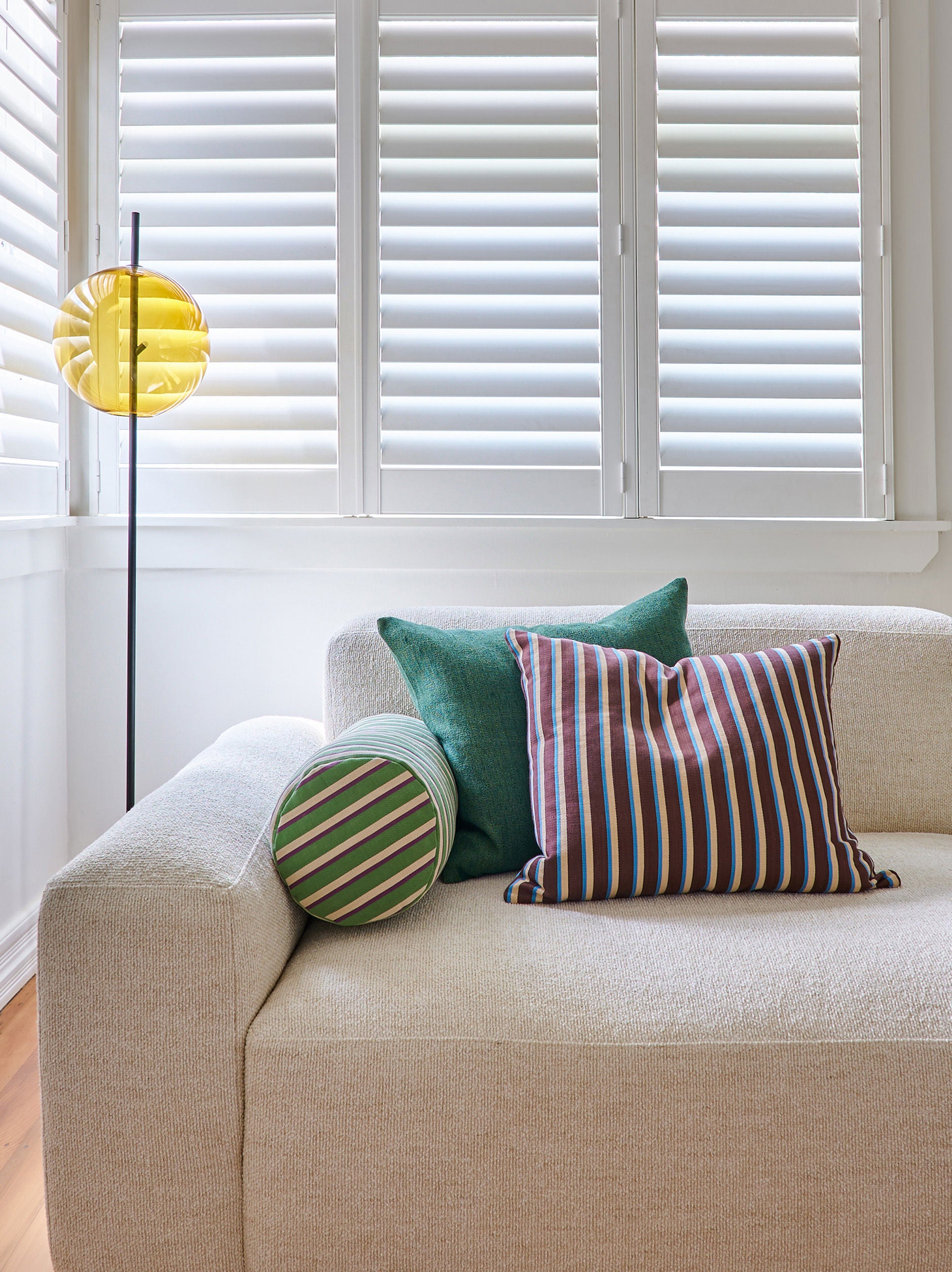 Citta Riley Bolster Cushion Cover | Grasshopper Multi