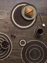 Citta Agora Woven Placemat Set Of 4 | Rye Natural