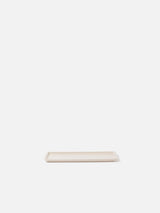 Citta Stoneware Tray | Matte Beige Medium