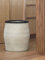 Citta Arena Laundry Basket | Natural Blue Black