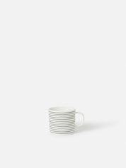 Citta Stripe Coffee Cup | Olive White