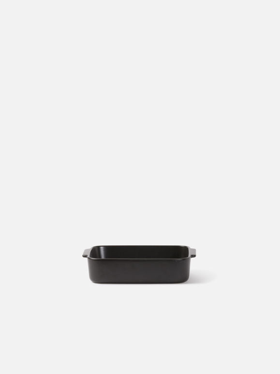 Citta Stoneware Baking Dish | Medium Matt Black