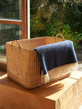 Citta Wool Throw | Navy