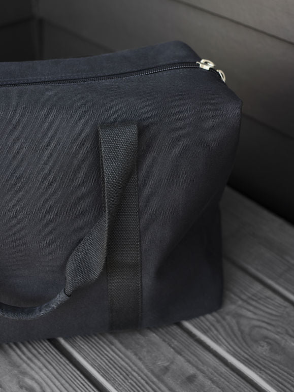 Citta Canvas Weekender Bag | Black