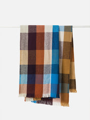 Citta Cabin Wool Blanket | Mulberry Multi