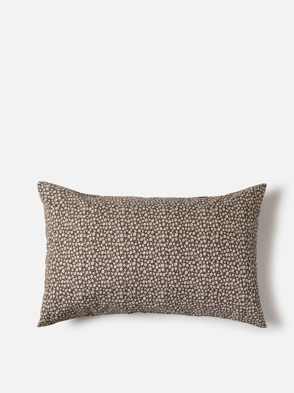 Citta Pillowcase Pair Forget Me Not Organic Cotton | Rye Bone