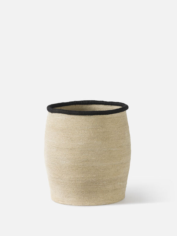 Citta Arena Laundry Basket | Natural Blue Black