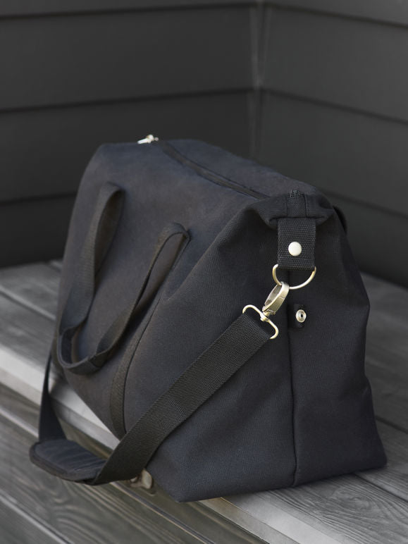 Citta Canvas Weekender Bag | Black