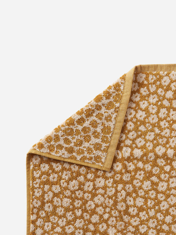 Citta Forget Me Not Cotton Bath Mat | Citron Nougat