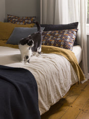 Citta Lisbon Pillowcase Pair | Blue Black Multi