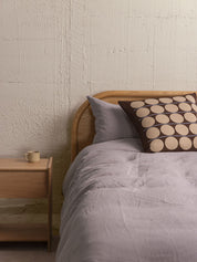 Citta Abacus Cushion Cover | Chocolate Wheat