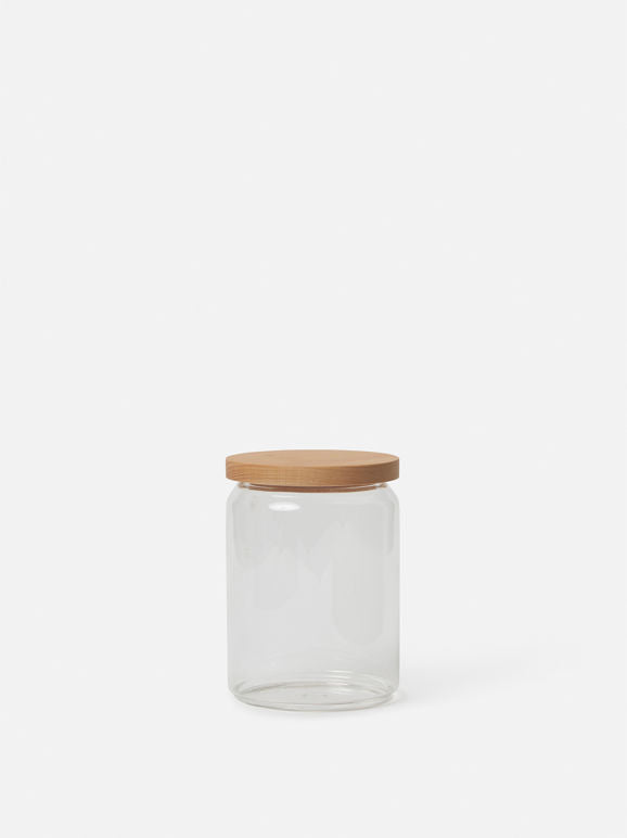 Citta Essentials Storage Jar Wooden Lid | 13x18