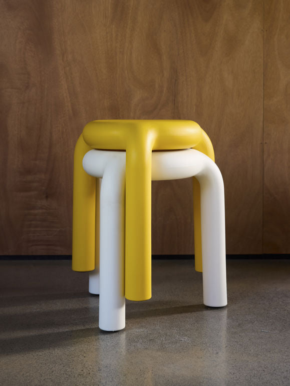 Citta Piccolo Stool | White