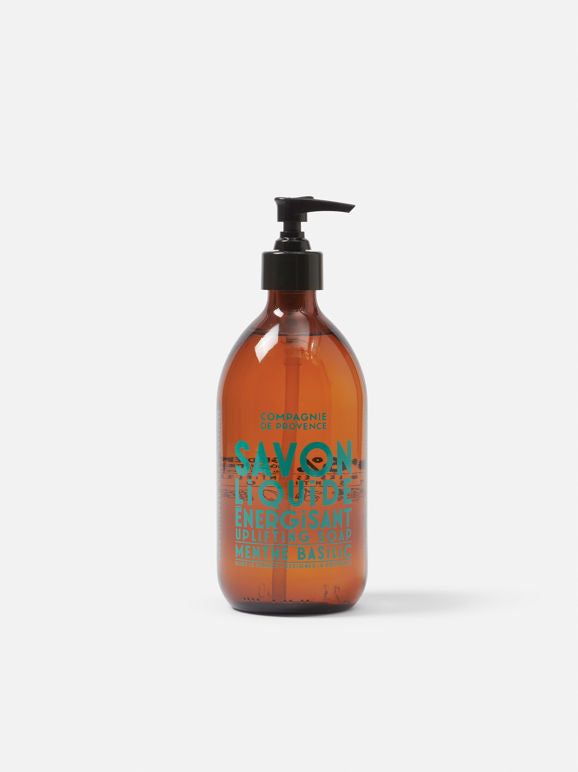 Compagnie de Provence Savon Liquid Marseille Soap | Mint Basil 495ml