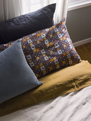 Citta Lisbon Pillowcase Pair | Blue Black Multi
