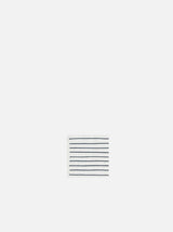 Citta Stripe Cocktail Napkin White|Olive