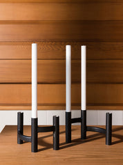 Citta Stelton Ora Three-Branch Candleholder | black