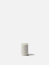 Citta Pillar Candle Set Of 4 | Medium Cool Grey