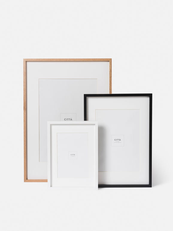 Citta Edge Picture Frame | A4 White