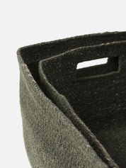 Citta Woven Small Storage Basket | Olive