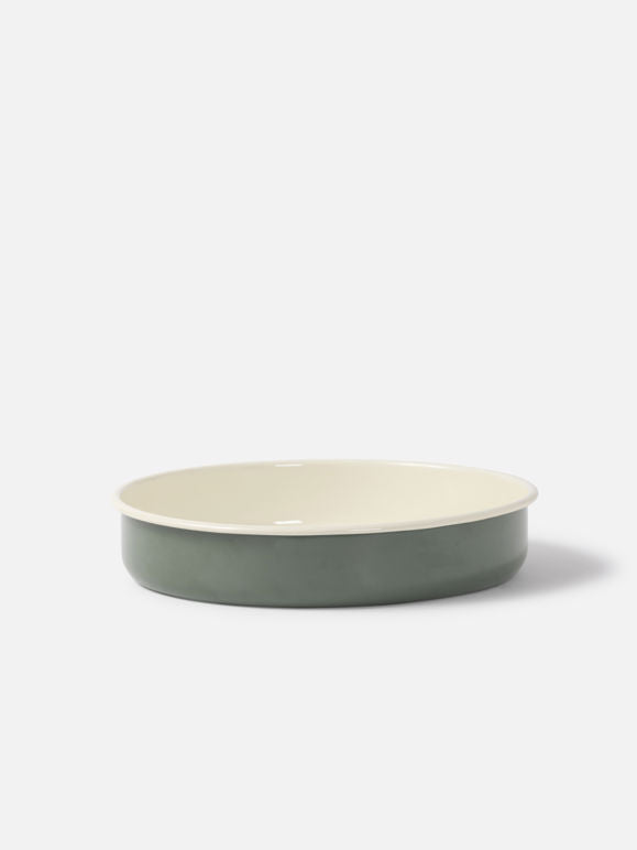 Citta Round Baking Tray | Olive Cream Large