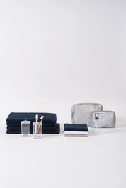 Citta Mesh Wash Bag | Grey Large