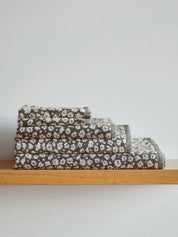 Citta  Forget Me Not Cotton Face Cloth | Ivy Oat