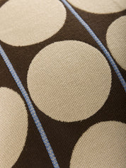 Citta Abacus Cushion Cover | Chocolate Wheat