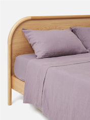 Citta Lupin Linen Flat Sheet | Lupin