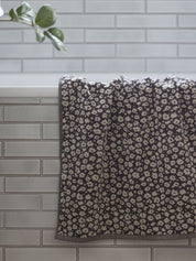Citta Forget Me Not Cotton Bath Mat | Rye Oat