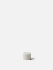Citta Pillar Candle Small Set Of 4 | Cool Grey