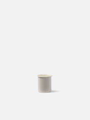 Citta Enamel Utensil Holder | Light Grey Cream Small