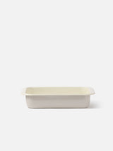 Citta Enamel Baking Tray | Light Grey Large