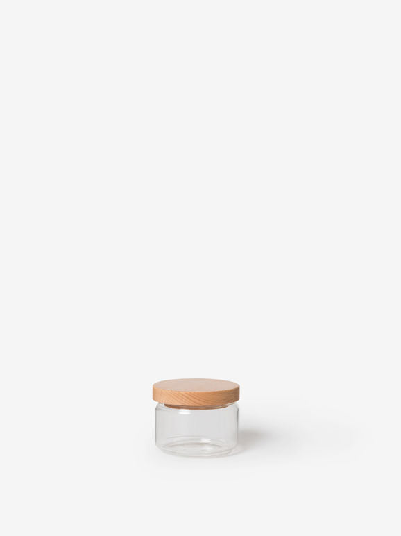 Citta Essentials Storage Jar Wooden Lid | 10x7