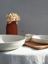 Citta Halo Serving Bowl | Low Large Oat