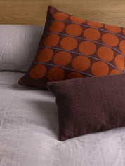 Citta Abacus Cushion Cover | Merlot Cherry