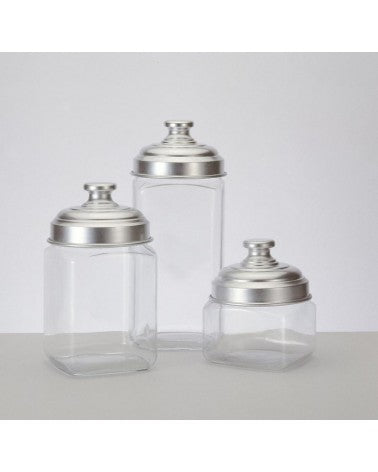 Ottinetti Italian Storage Jars | Matt Aluminium Lid