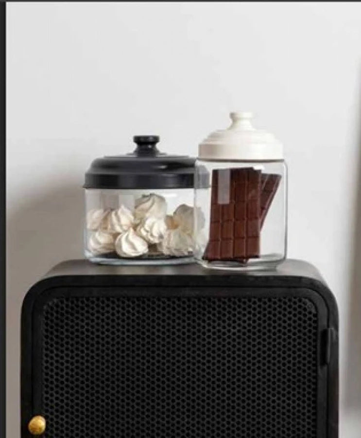 Ottinetti Italian Storage Jars | Charcoal Lid