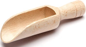 Dishy Beechwood Flat Scoop | 7cm