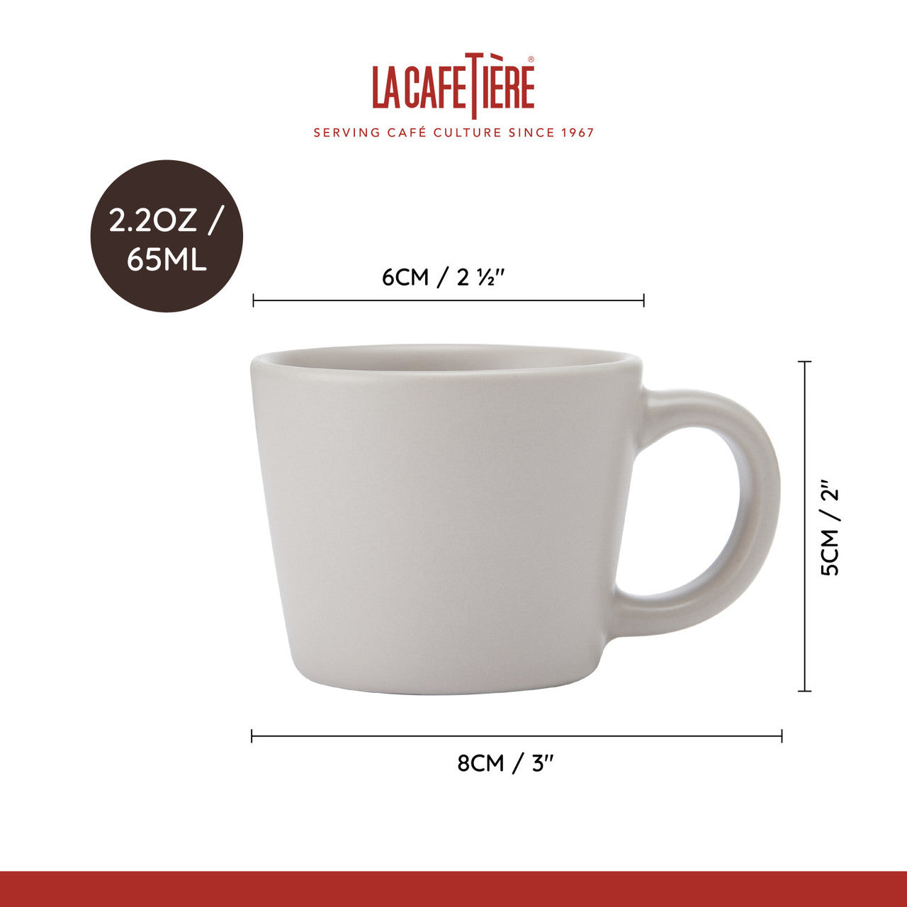 La Cafetière Espresso Cup | Latte 65ml