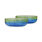 Remember Small Glass Bowl Set | Ocean