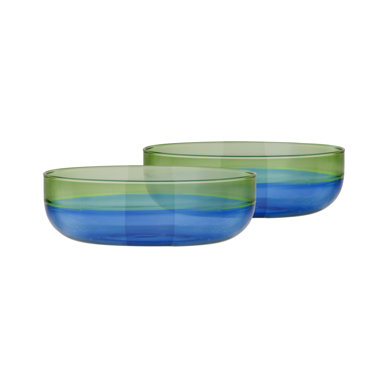 Remember Small Glass Bowl Set | Ocean
