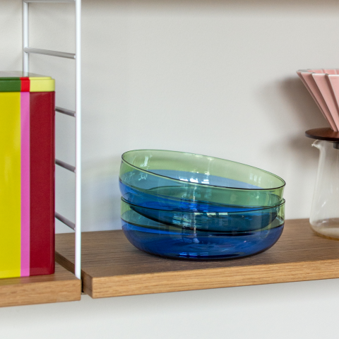 Remember Small Glass Bowl Set | Ocean