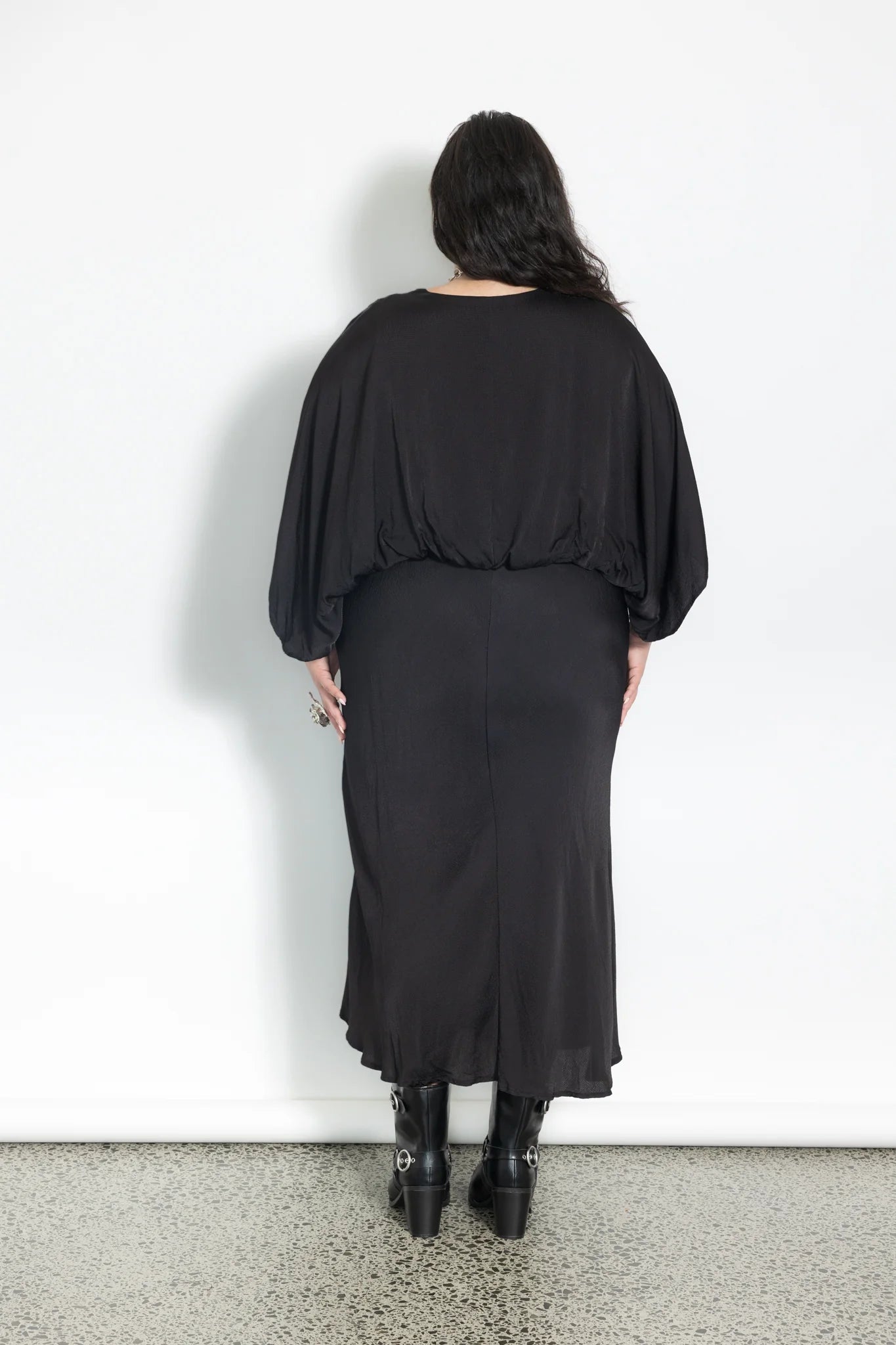 LaLA Slinky Dress | Black