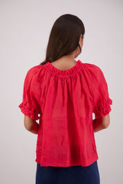 Briarwood Teddy Top | Red